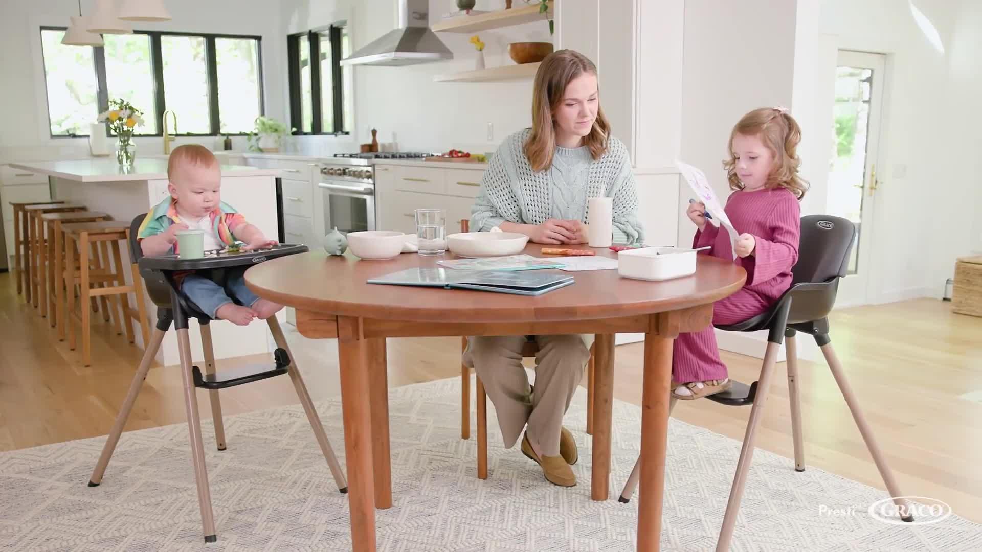 Image thumbnail 8 of 8 of Graco Presti 3-in-1 Highchair - Duck Egg