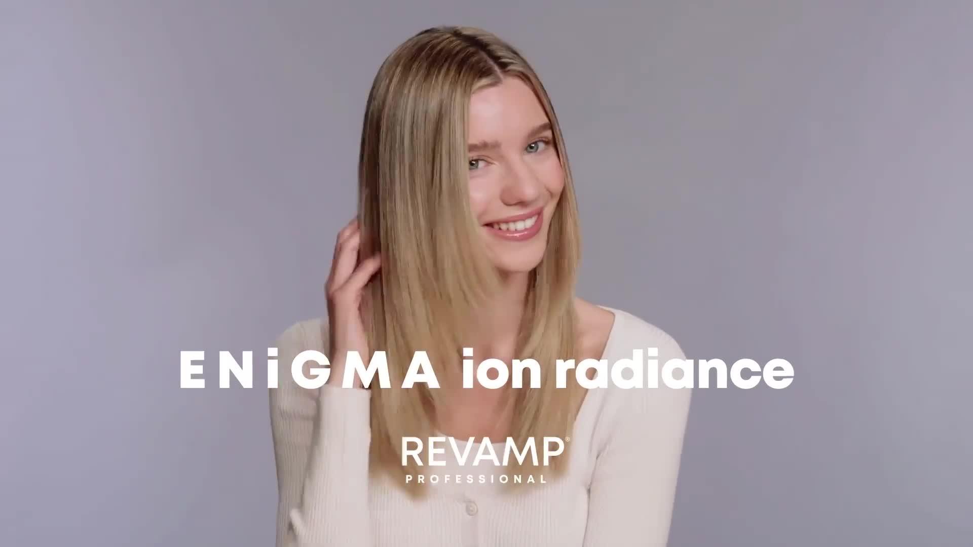 Image thumbnail 8 of 8 of Revamp Enigma Wide Ionic Radiance Ceramic Hair Straightener