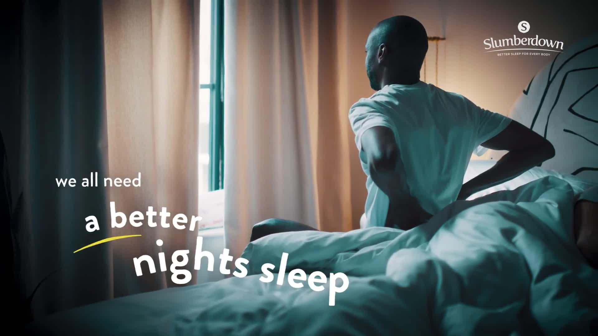Video of slumberdown-45-tog-climate-control-bedding-bundle-duvet-10cm-mattress-topper-pillow