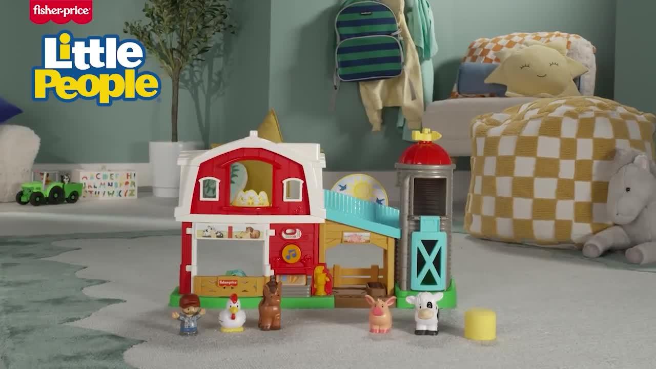 Image thumbnail 8 of 8 of Fisher-Price Little People Smart Stages Sound Little People Caring Fun Animal Farm Playset