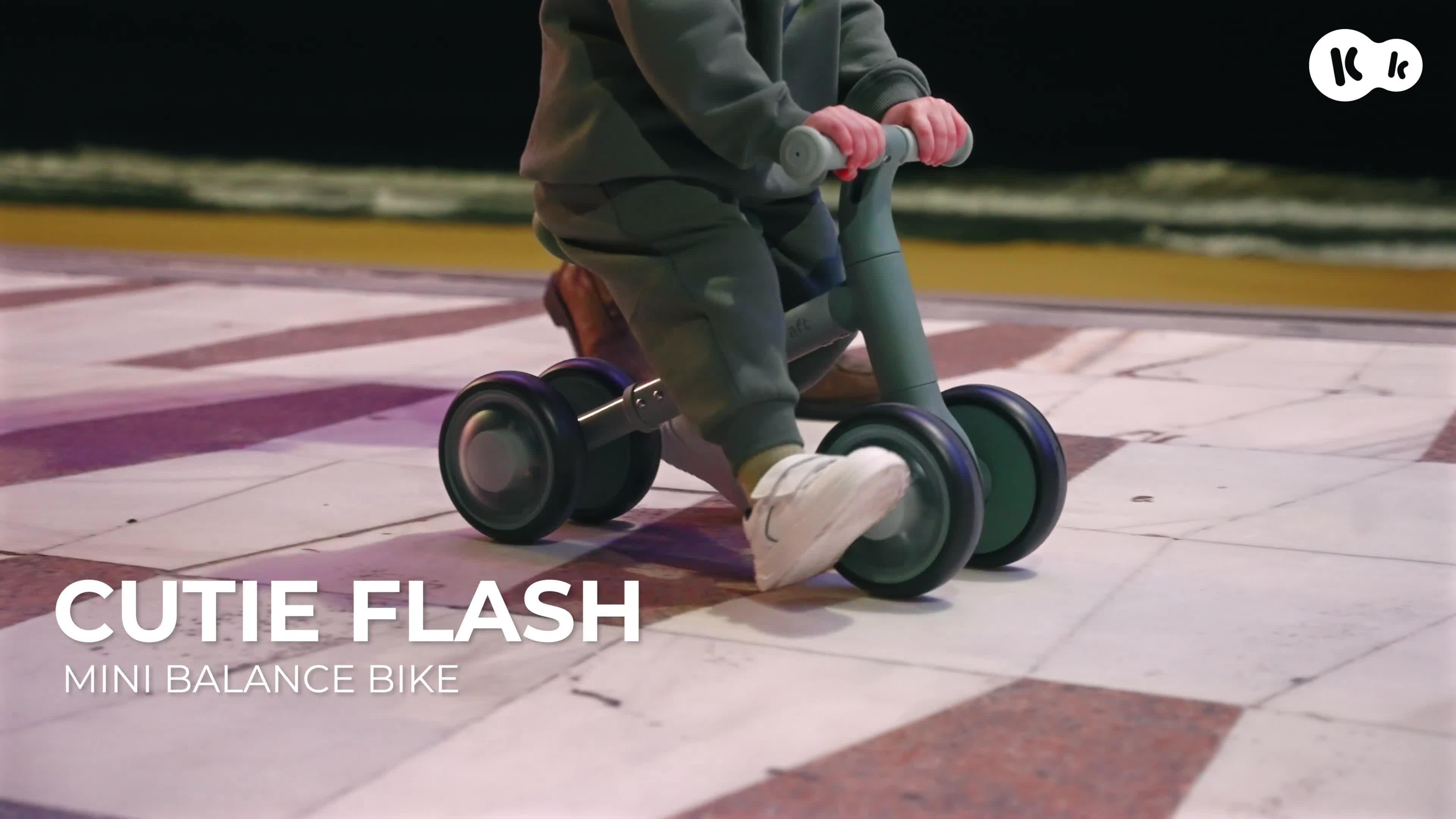 Image thumbnail 8 of 8 of Kinderkraft Cutie Flash Mini Balance Bike&nbsp;- Blue