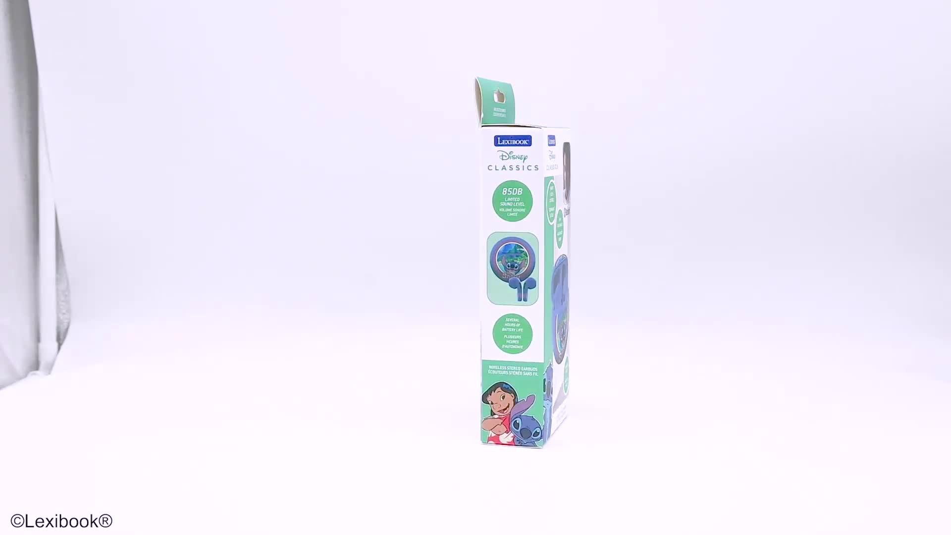 Image thumbnail 8 of 8 of Disney Stitch Bluetooth Earbuds with Charging Case