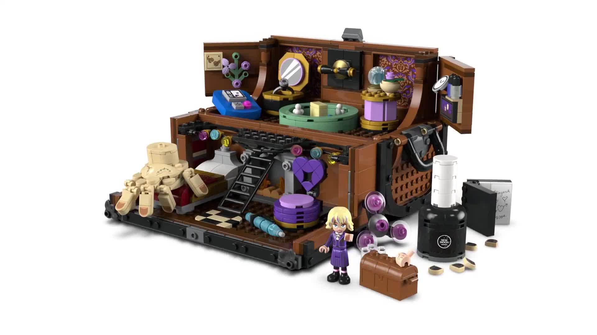 Image thumbnail 8 of 8 of LEGO Wednesday Thing&rsquo;s Apartment Building Toy 76785