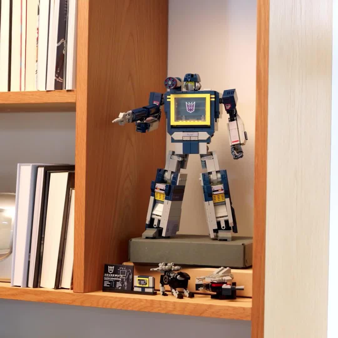 Image thumbnail 8 of 8 of LEGO Icons Transformers: Soundwave Model Kit 10358