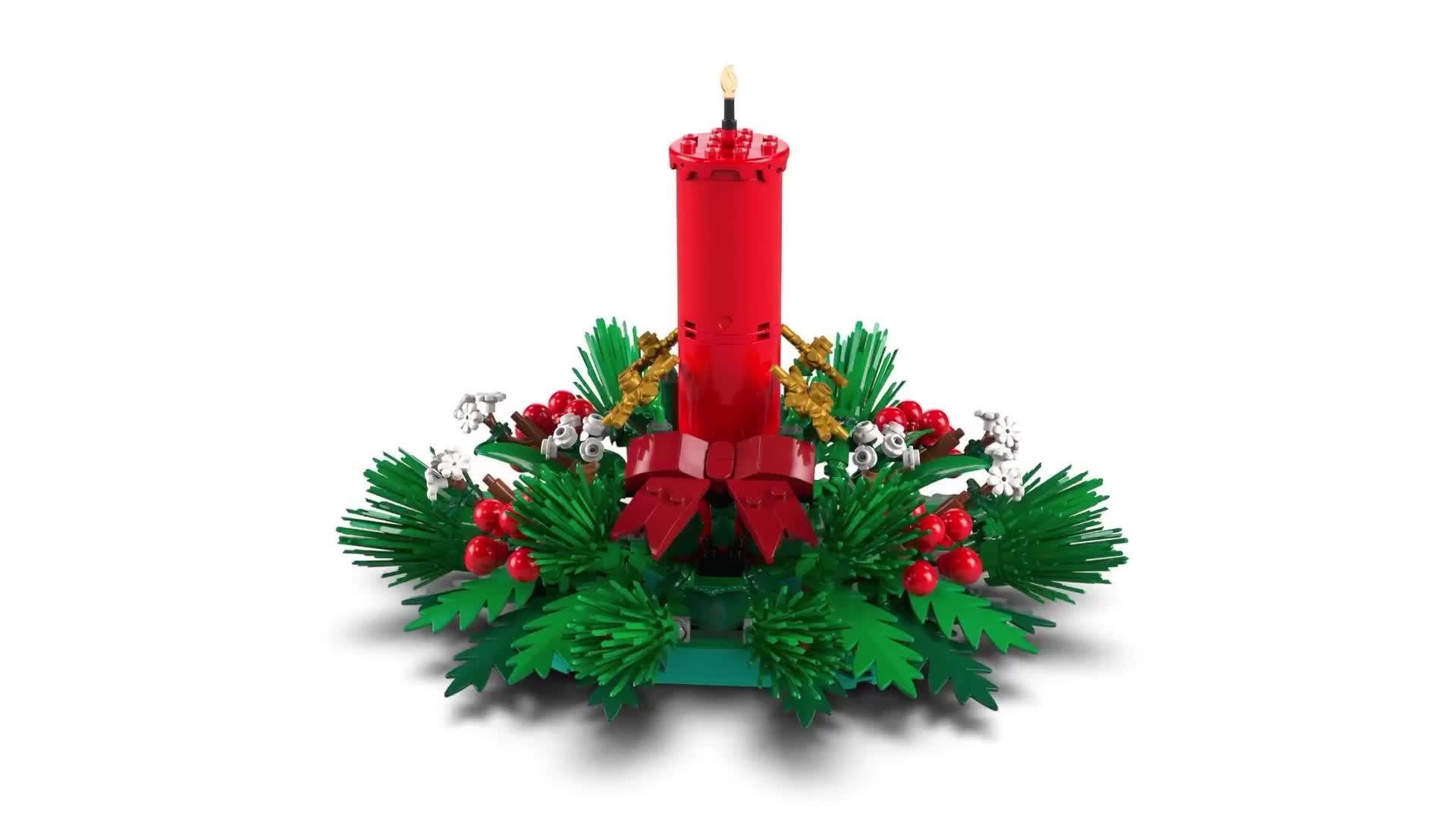 Image thumbnail 3 of 3 of LEGO Christmas Table Decoration Toy for Kids 40743