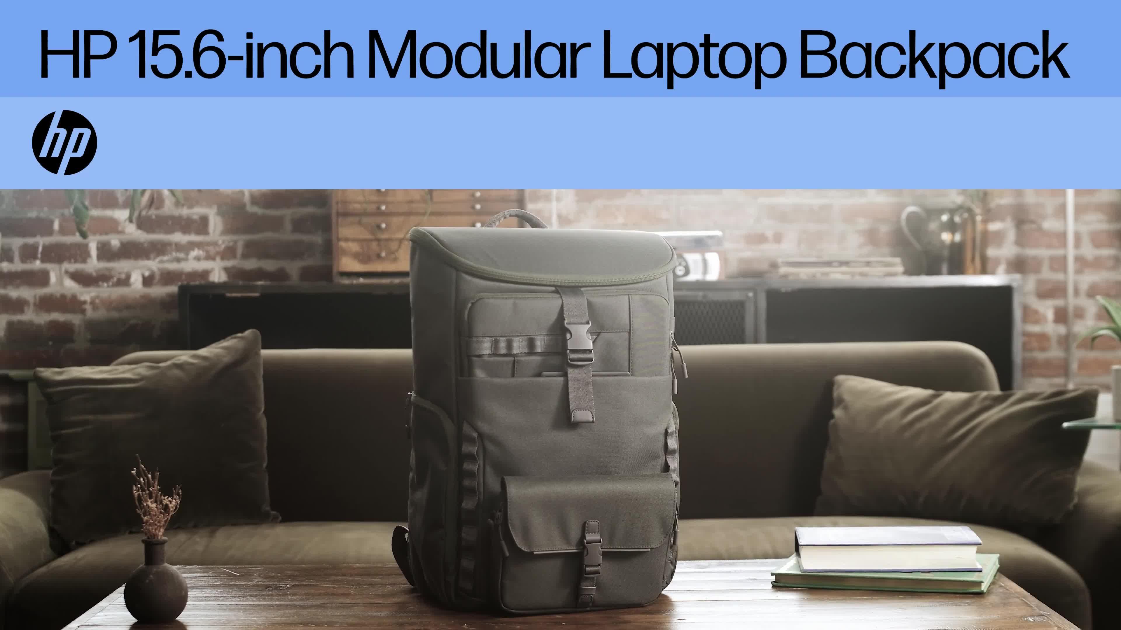 Video of hp-156-inch-modular-laptop-backpack