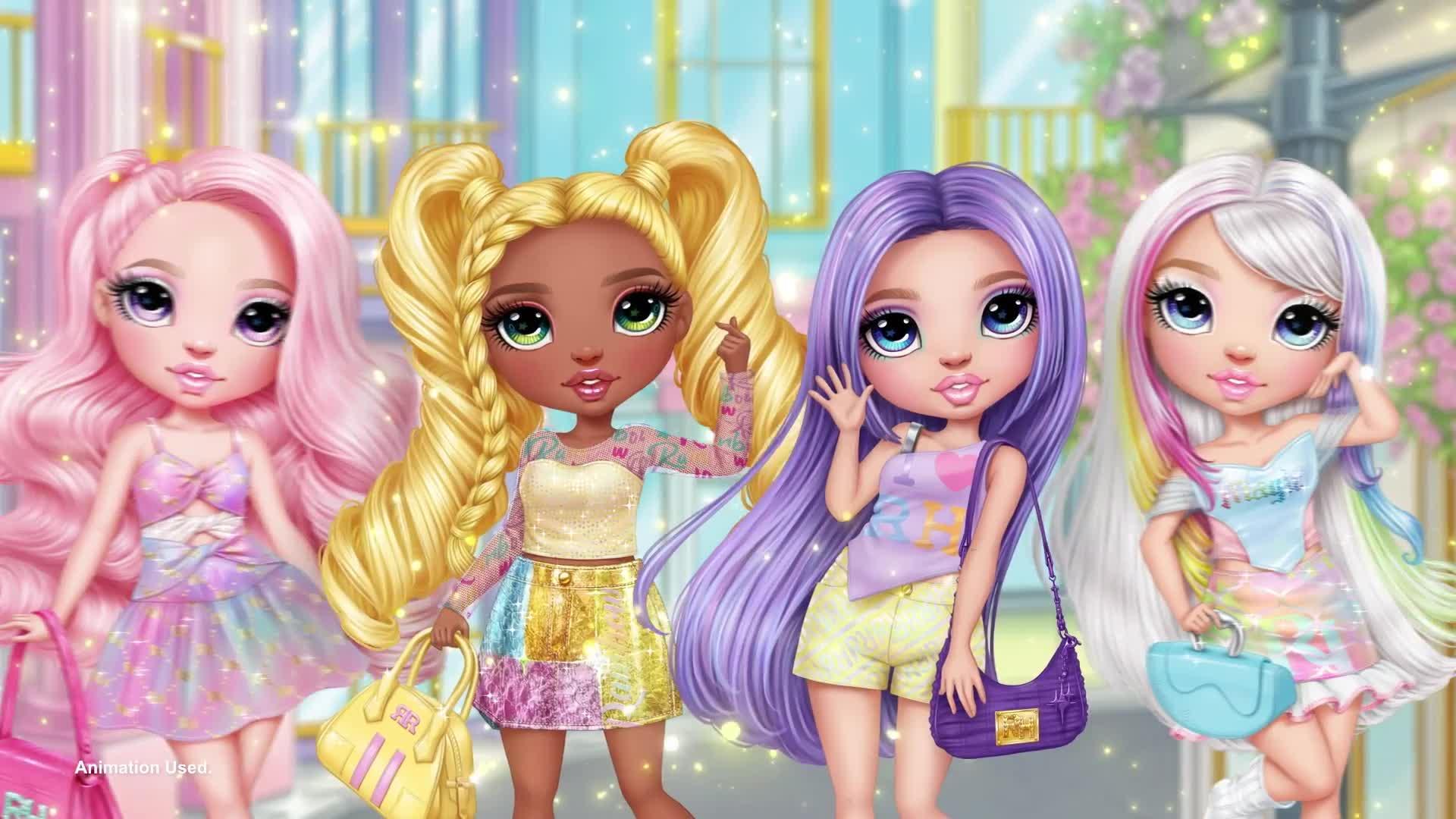 Image thumbnail 8 of 8 of Rainbow High My Fashion Style Fashion Dolls- Violet