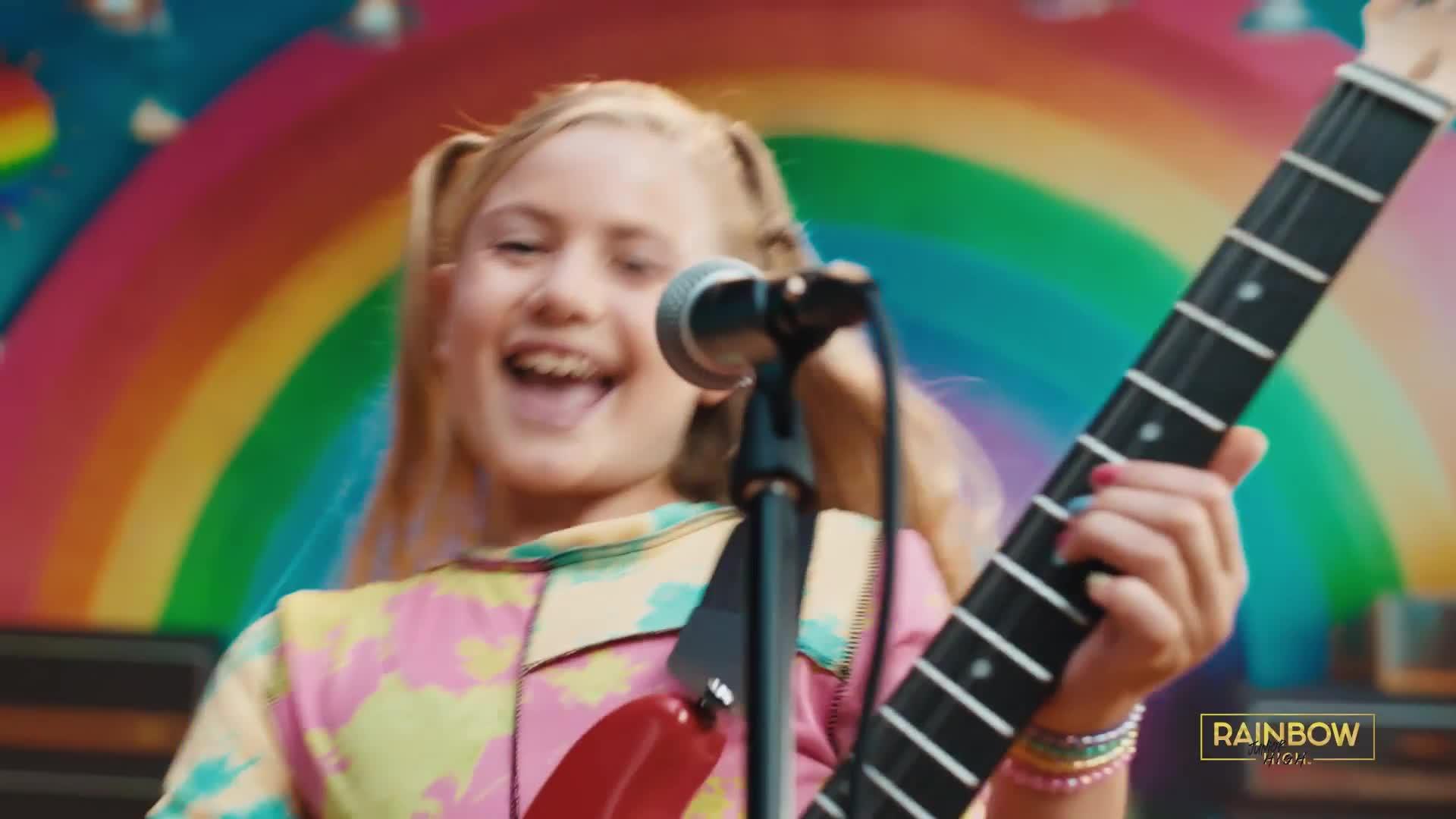 Image thumbnail 8 of 8 of Rainbow High Jr High Rockband Fashion Dolls -Amaya