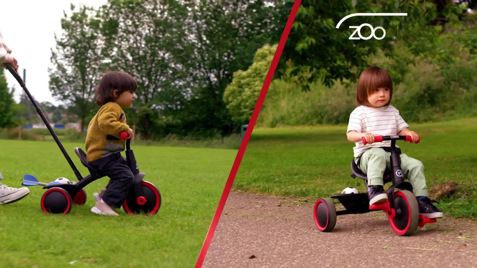 Video of tp-zoomee-early-fun-trike-firecracker