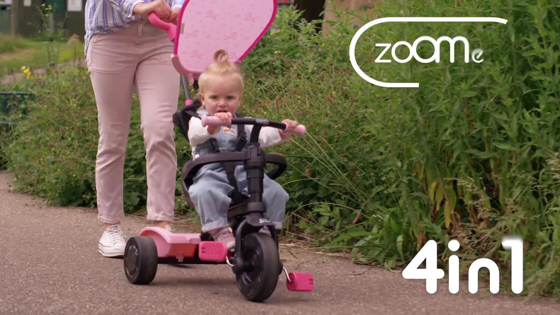 Video of tp-zoomee-4-in-1-trike-dino-discovery