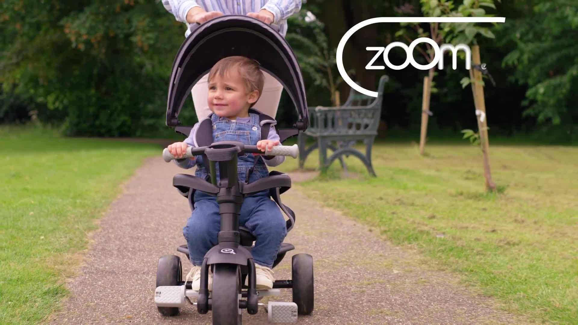 Video of tp-zoomee-4-in-1-trike-deluxe--nbsppink-dusk