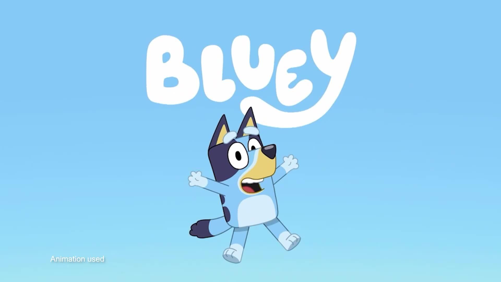 Image thumbnail 8 of 8 of Bluey Working Escalator &amp; Sounds Supermarket Playset