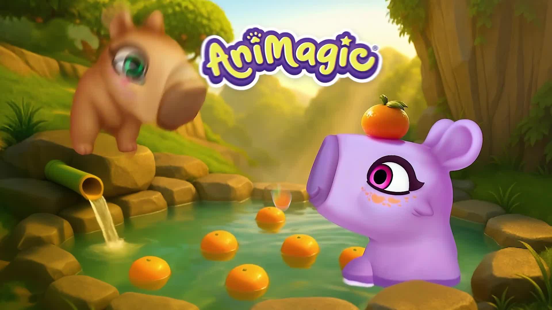 Image thumbnail 6 of 6 of AniMagic Capybara Spa Time