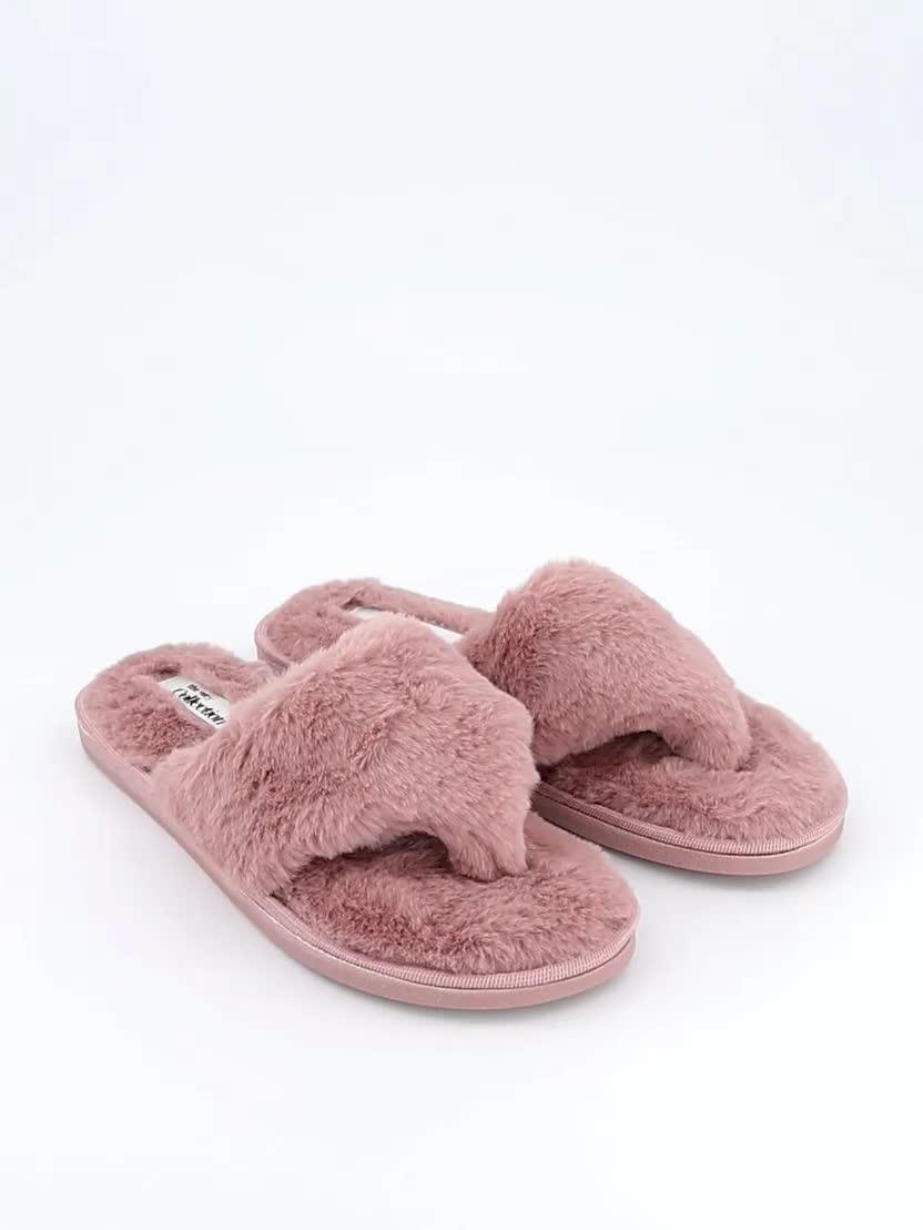 Image thumbnail 7 of 7 of The Very Collection Toe Post Slipper - Pink