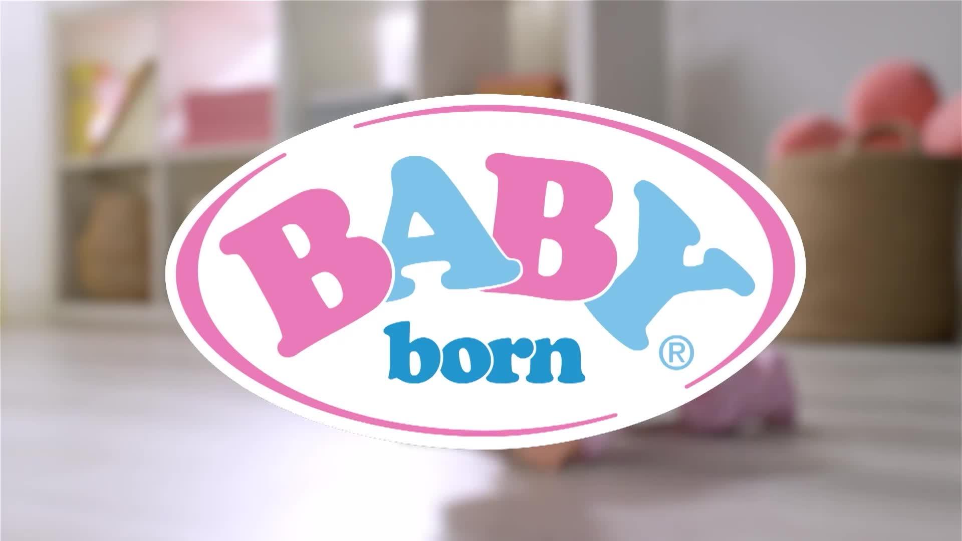 Image thumbnail 8 of 8 of Baby Born Walking 43cm Emily First Steps Doll
