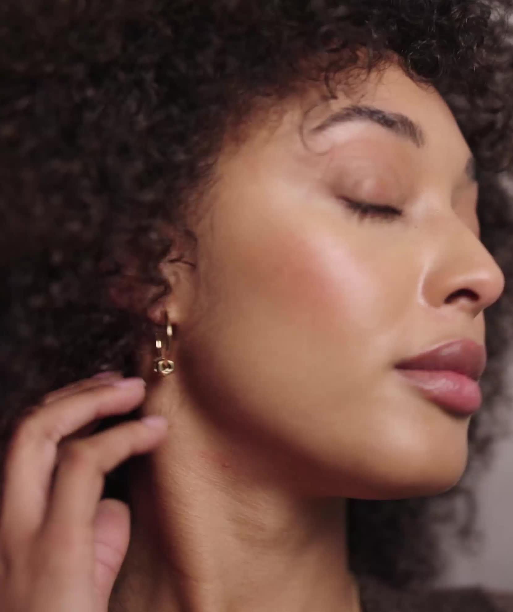 Image thumbnail 7 of 7 of Olivia Burton Signature Bead Charm Hoop Earrings