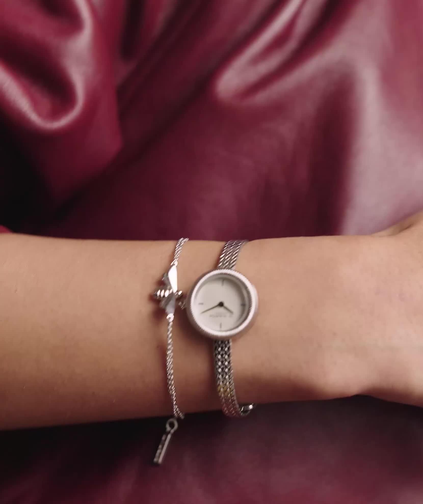 Image thumbnail 8 of 8 of Olivia Burton 20mm Finery Stainless Steel Watch