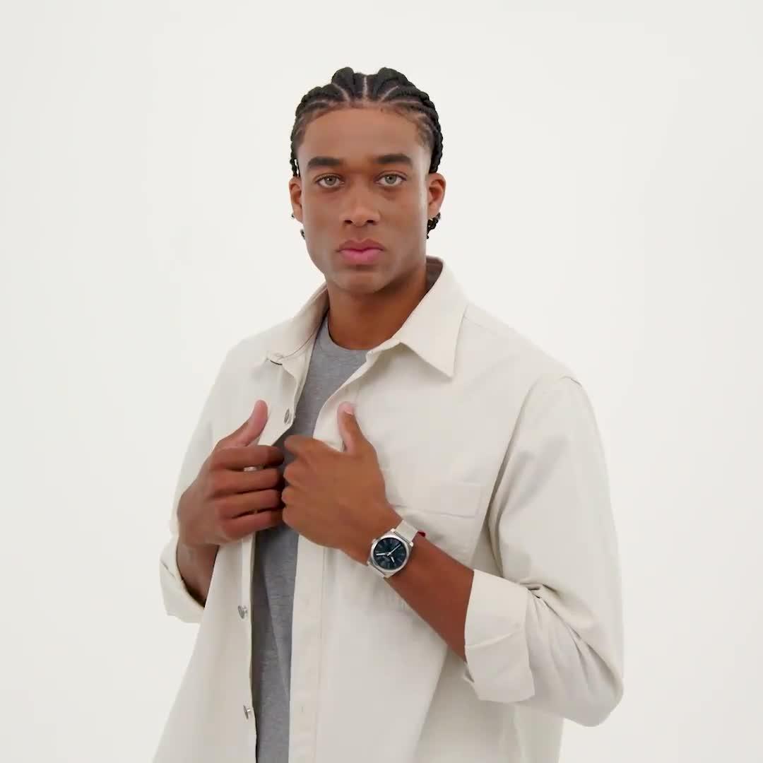 Image thumbnail 7 of 7 of HUGO Gents HUGO #ARK Stainless Steel Mesh Bracelet Watch