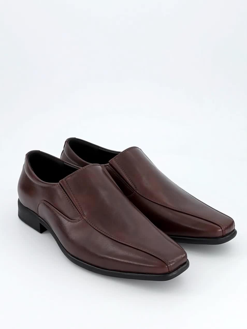 Image thumbnail 7 of 7 of The Very Collection Wide Fit&nbsp;Formal Slip On Shoe&nbsp;- Brown