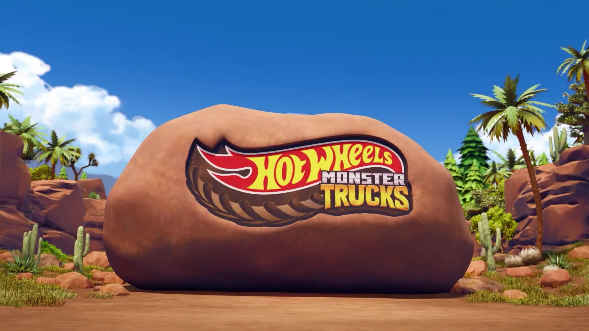 Video of hot-wheels-monster-trucks-124-mega-wrex