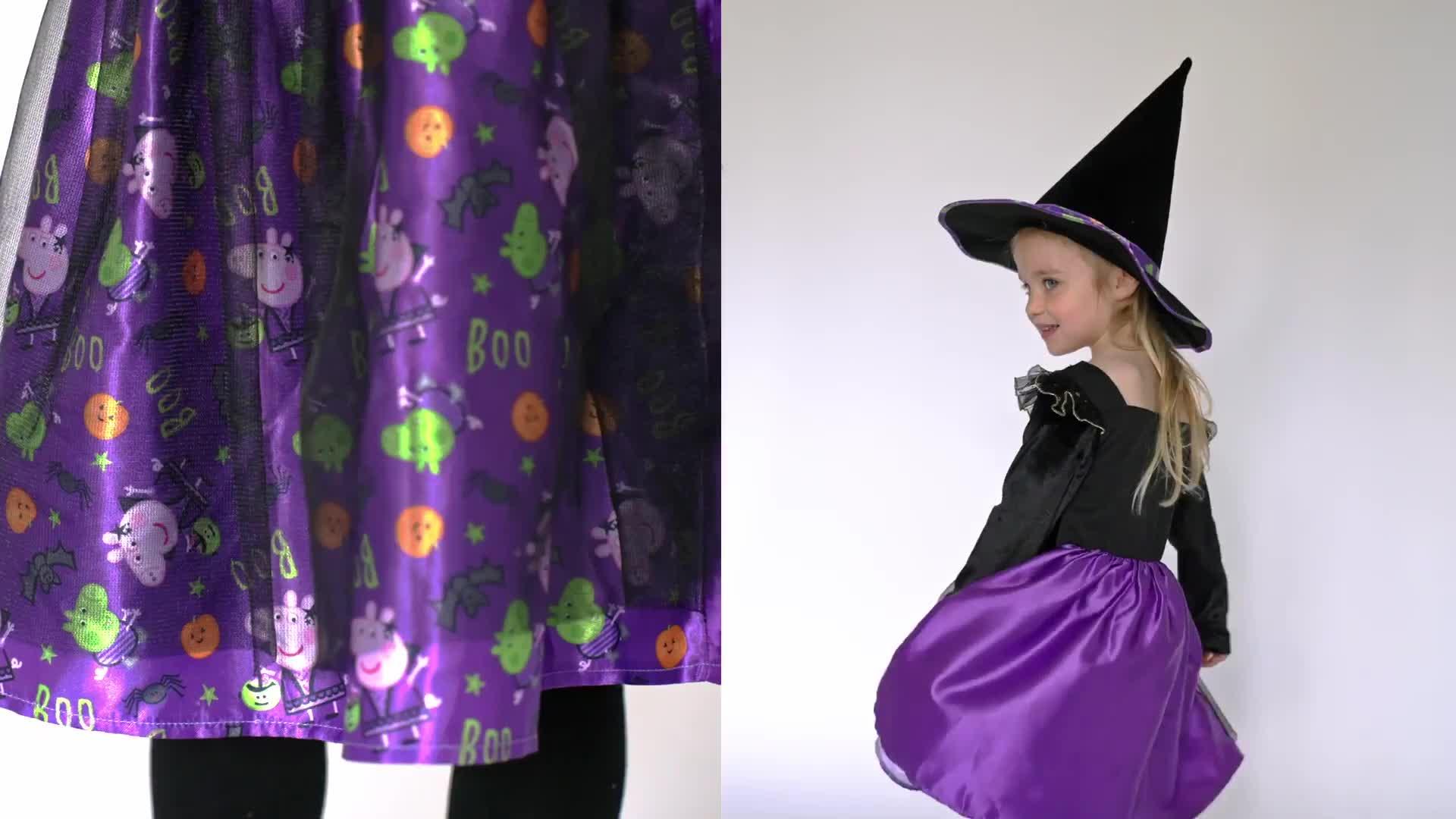 Video of peppa-pig-witch-costume