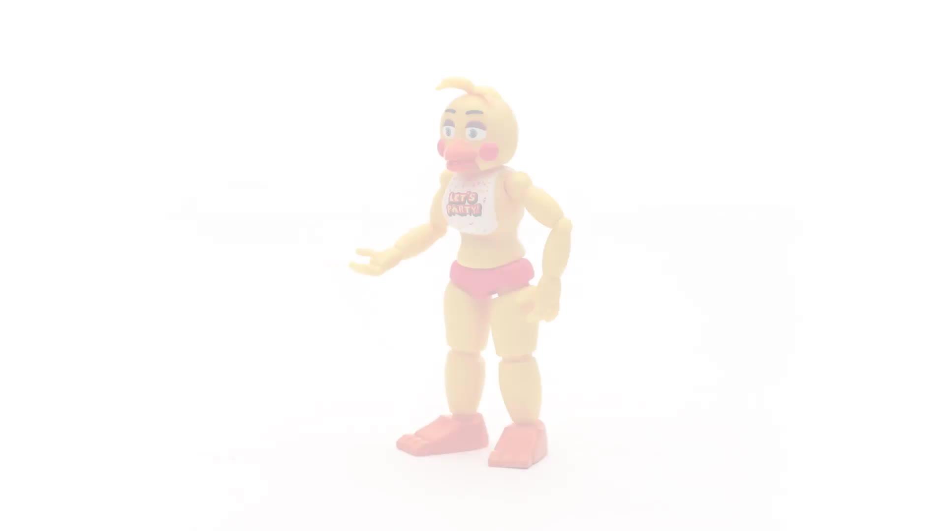 Image thumbnail 8 of 8 of FNF - Core Figure Pack - Toy Chica #1 (FNAF 2) - W1