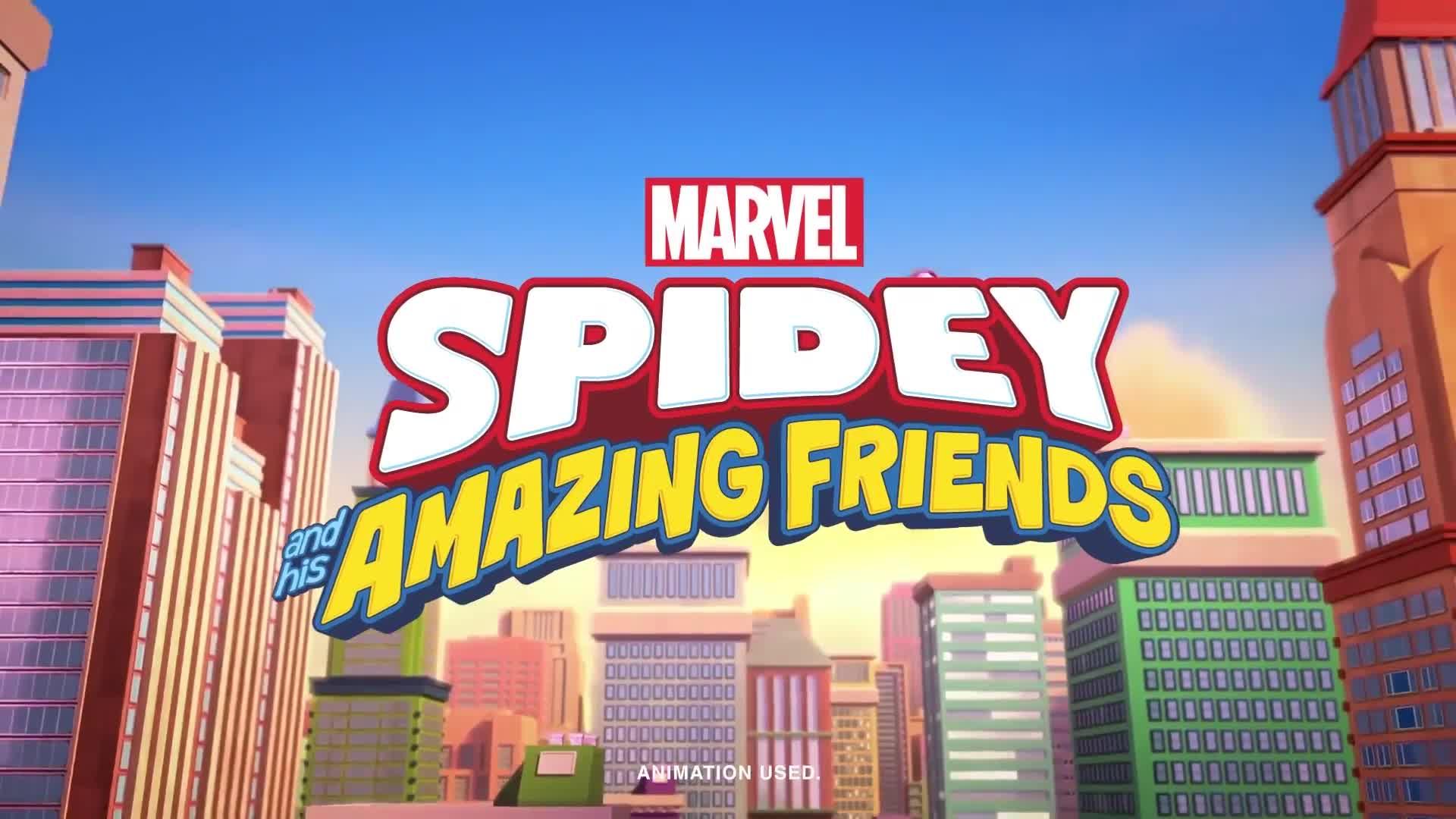 Image thumbnail 8 of 8 of Spidey and His Amazing Friends Web Spinning Hauler 3-in-1 Transforming Vehicle