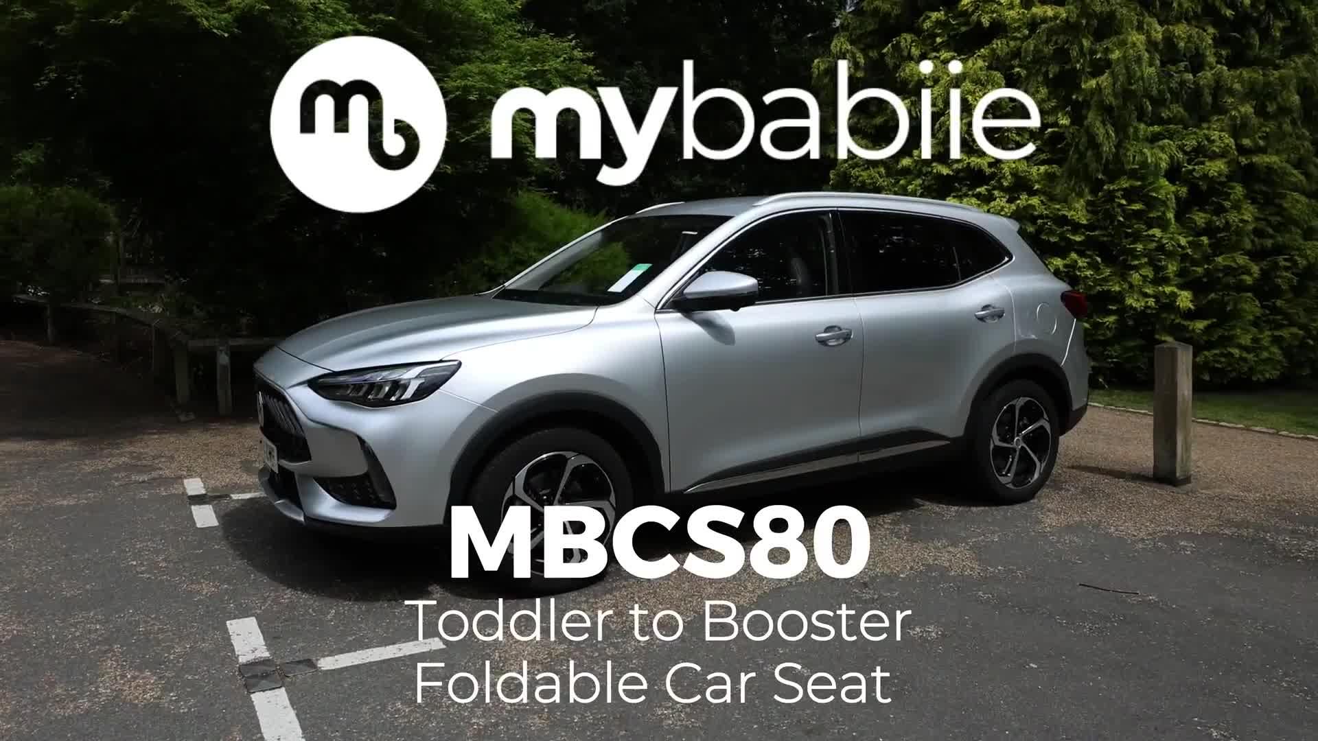 Image thumbnail 8 of 8 of My Babiie MBCS80 Toddler to Booster Foldable R129 Car Seat with ISOFIX - Pink Leopard