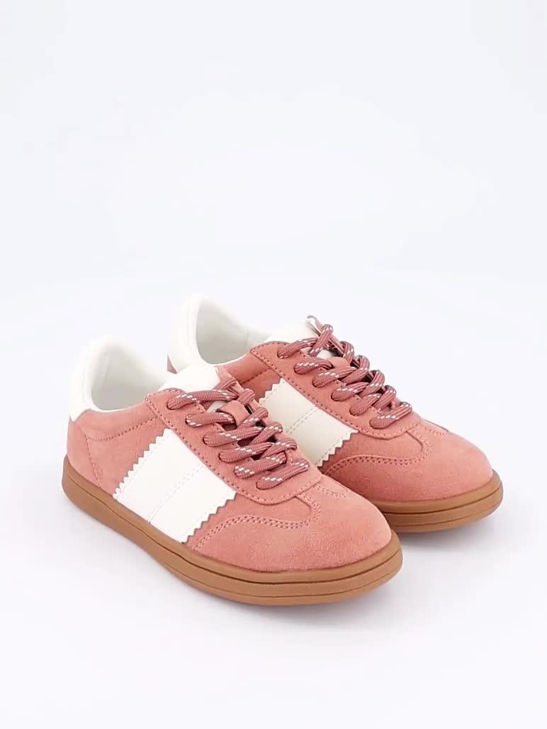 Image thumbnail 7 of 7 of The Very Collection Retro Scallop Trainer - Pink