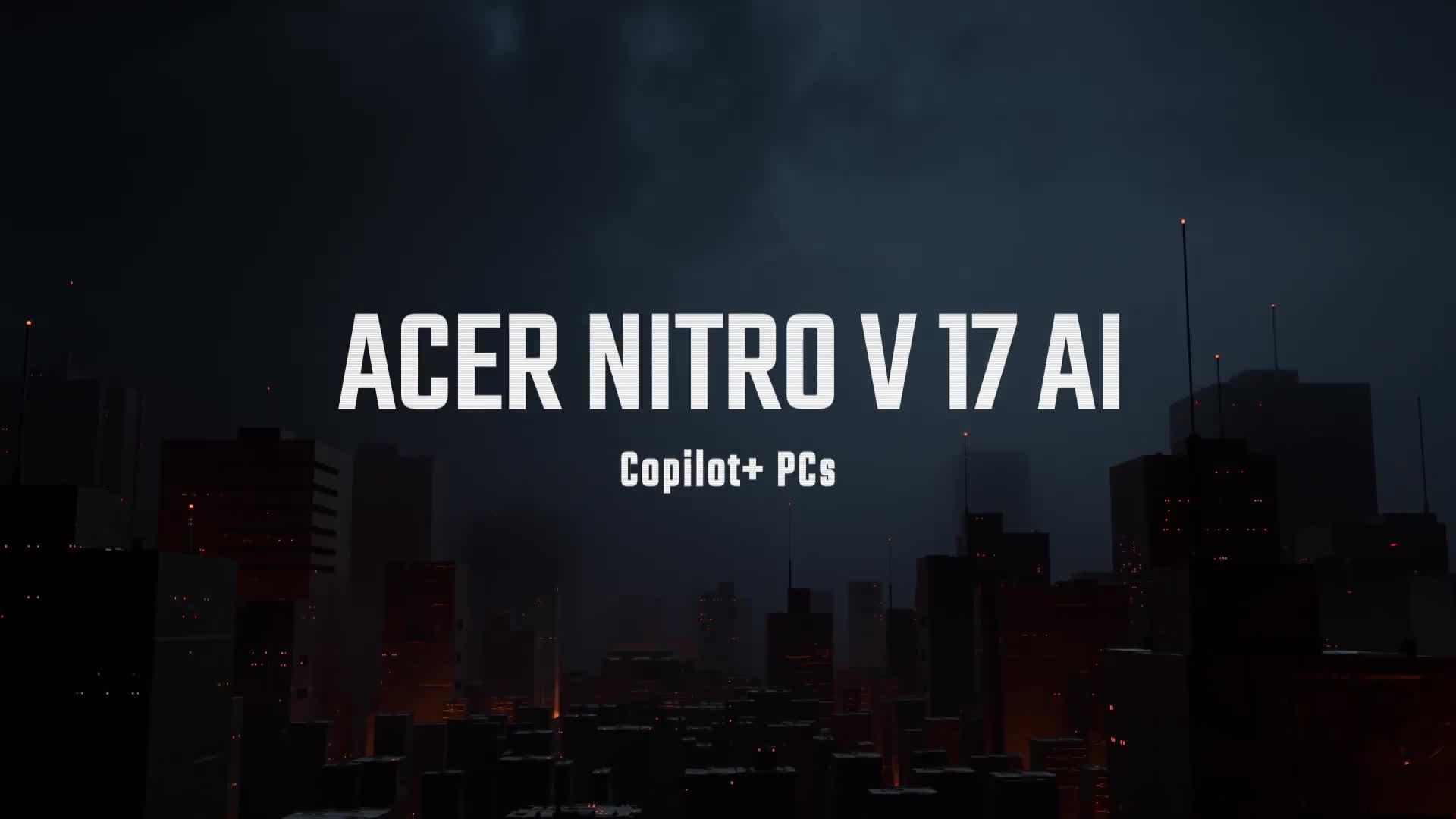 Video of acer-nitro-v17-gaming-laptop-geforce-rtx-5060-amd-ryzen-7-16gb-ram-1tb-173in