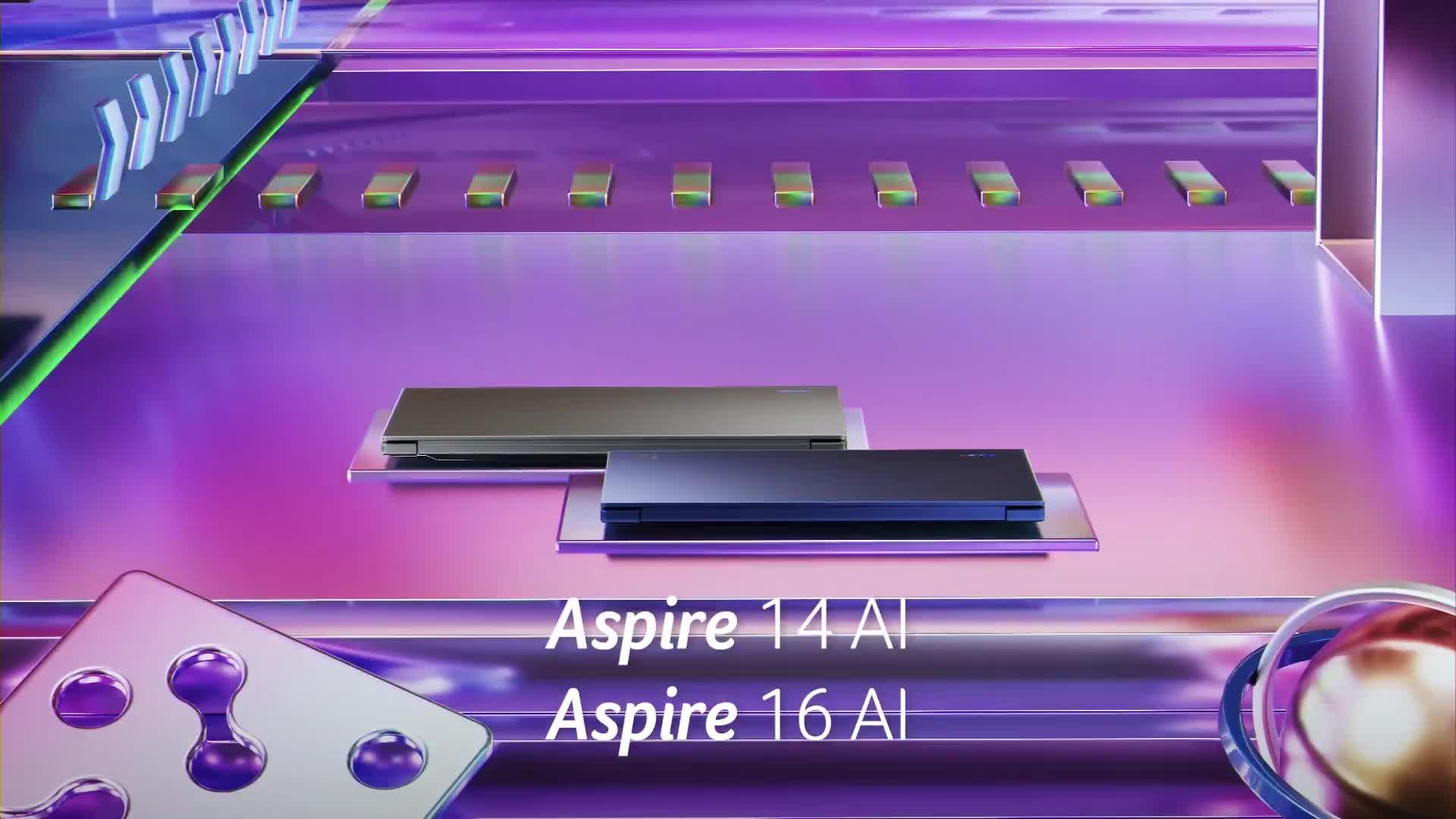 Image thumbnail 8 of 8 of Acer Aspire 14 AI - Copilot+ PC - Snapdragon X - 16GB RAM - 1TB SSD - 14in