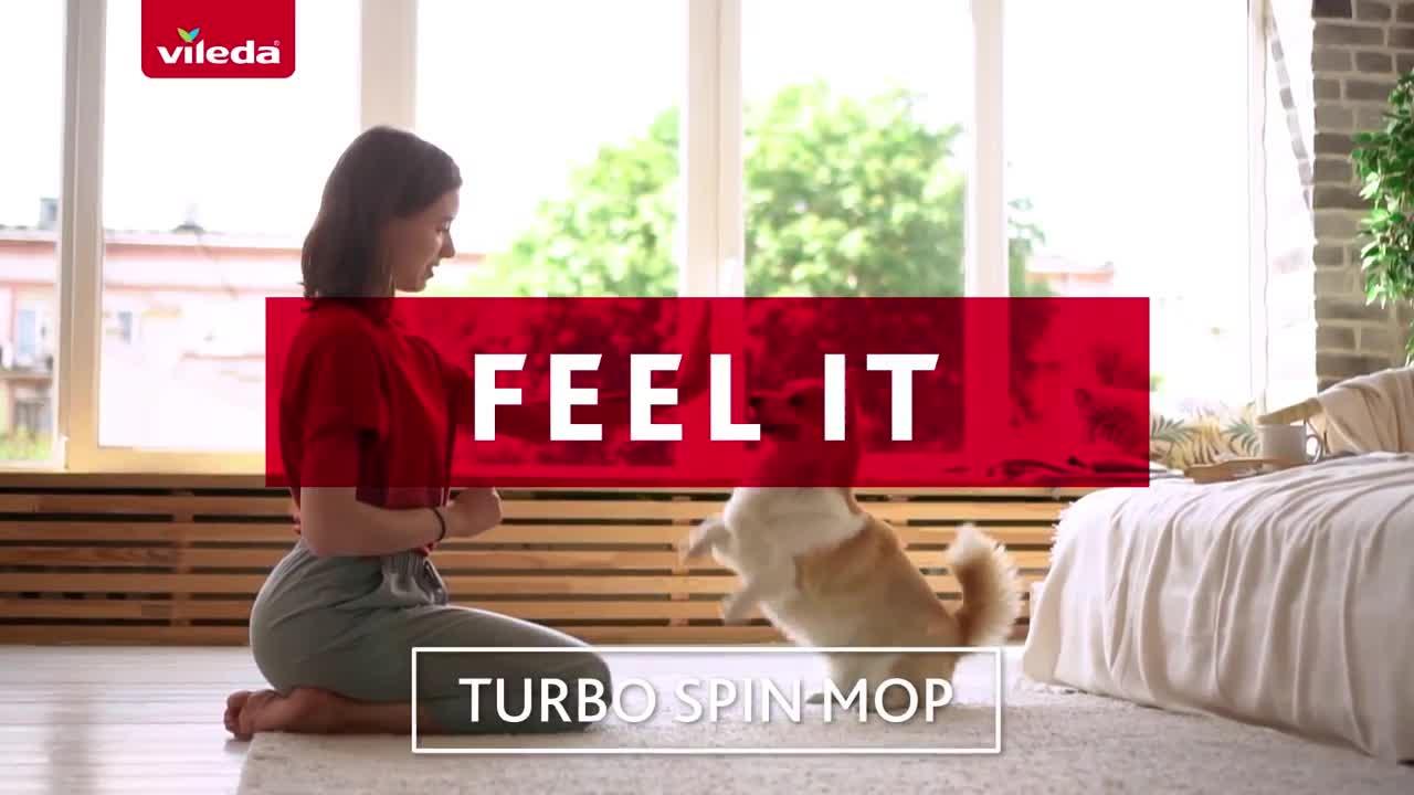 Image thumbnail 7 of 7 of Vileda Turbo 2in1 Spin Mop &amp; Bucket Set With Refill