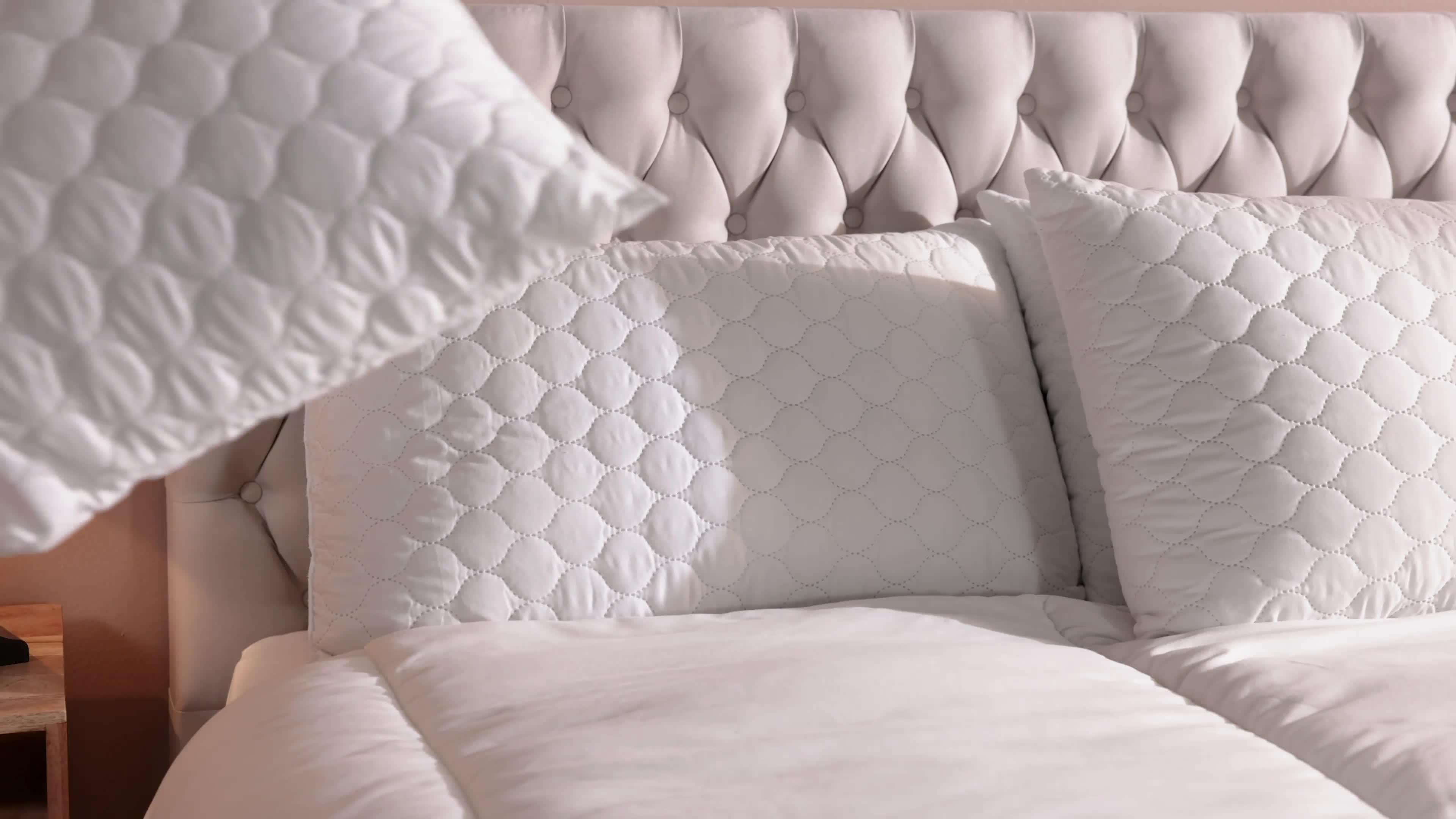 Image thumbnail 8 of 8 of Slumberdown Sleep Soundly Rebound Pillow 2 Pack with FREE Pillow Protector Pair