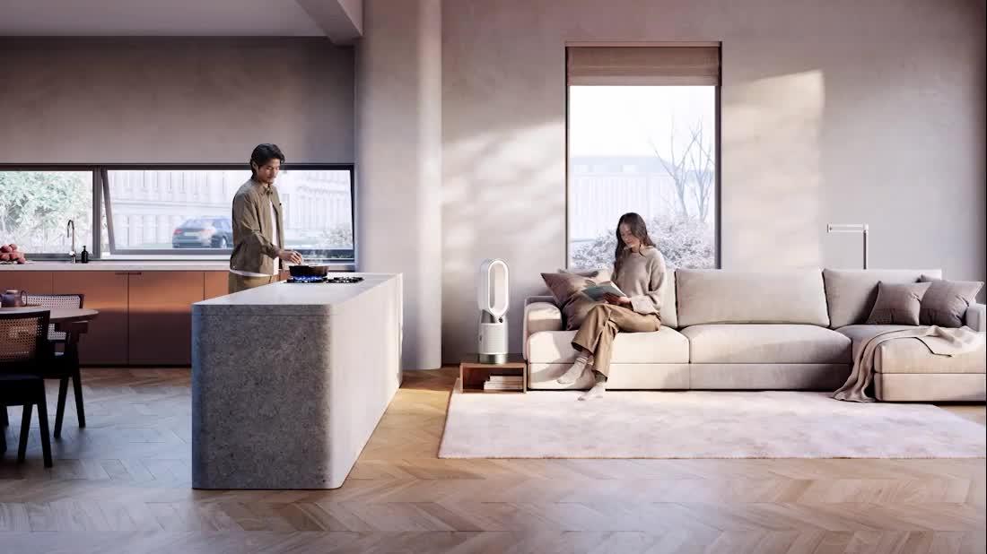 Image thumbnail 8 of 8 of Dyson Purifier Hot+Cool HP1 purifying fan heater