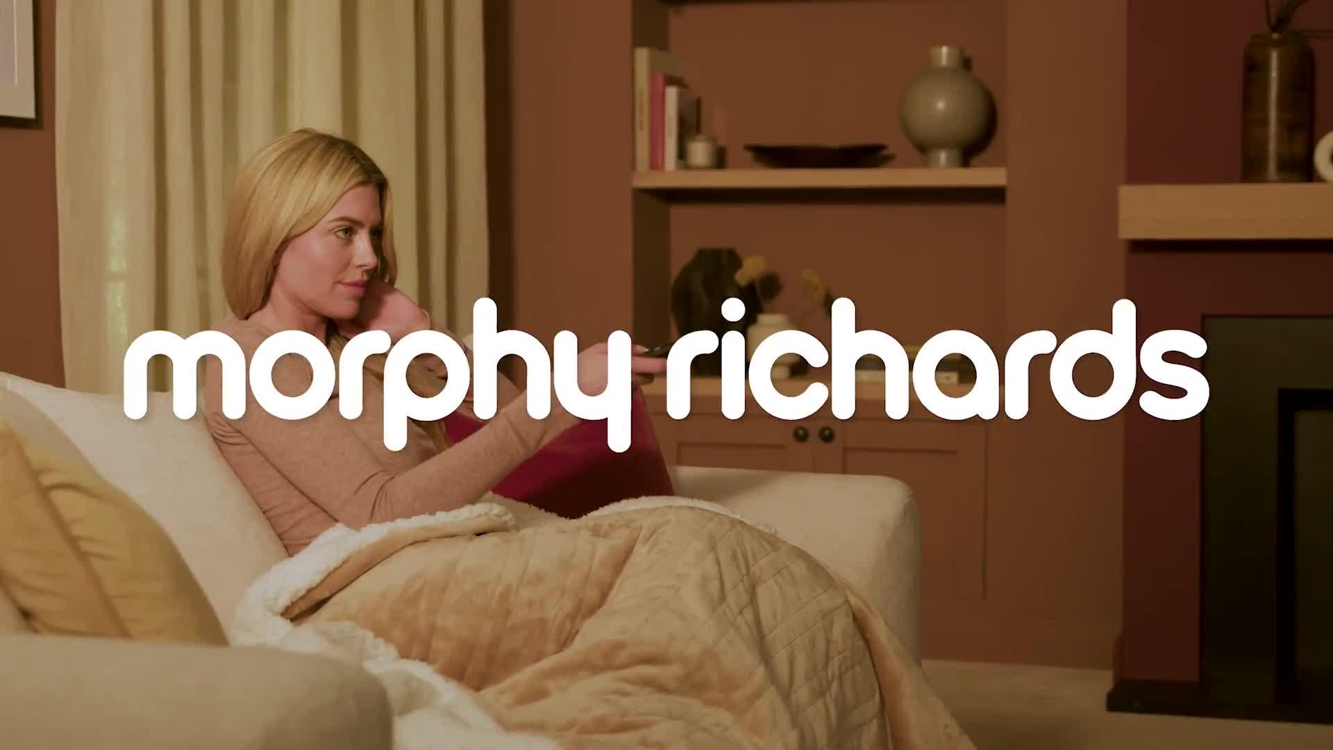 Video of morphy-richards-teddy-fleece-amp-flannel-fleece-throw-160cm-x-130cm-green