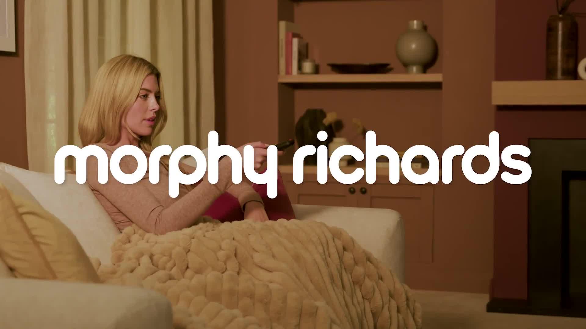 Video of morphy-richards-flannel-fleece-amp-striped-faux-fur-throw-160cm-x-130cm-mocca