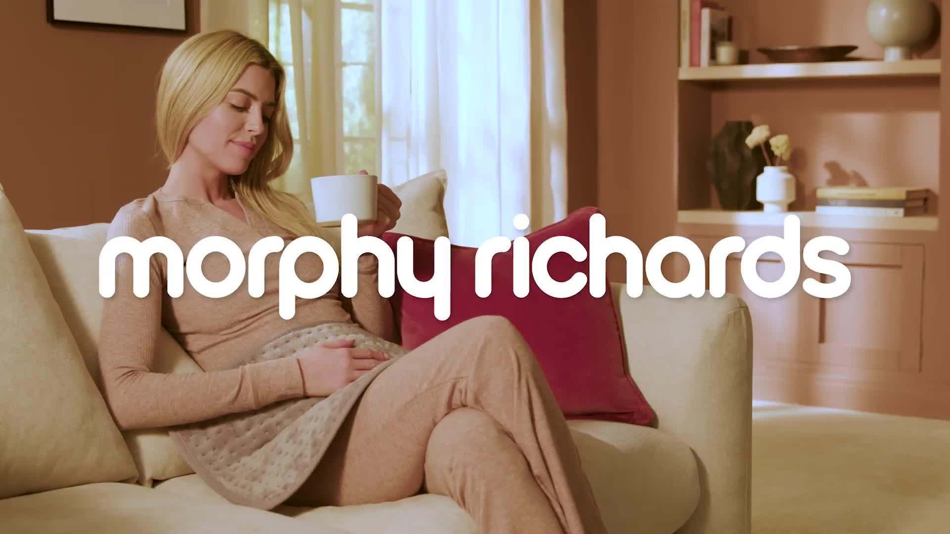 Video of morphy-richards-heat-pad-60cm-x-35cm-grey