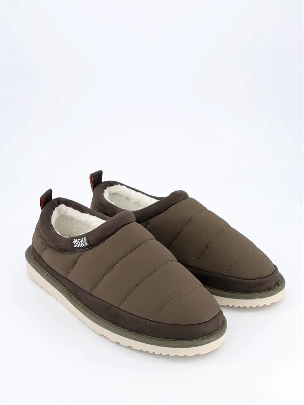 Video of jack-jones-mule-slipper-green