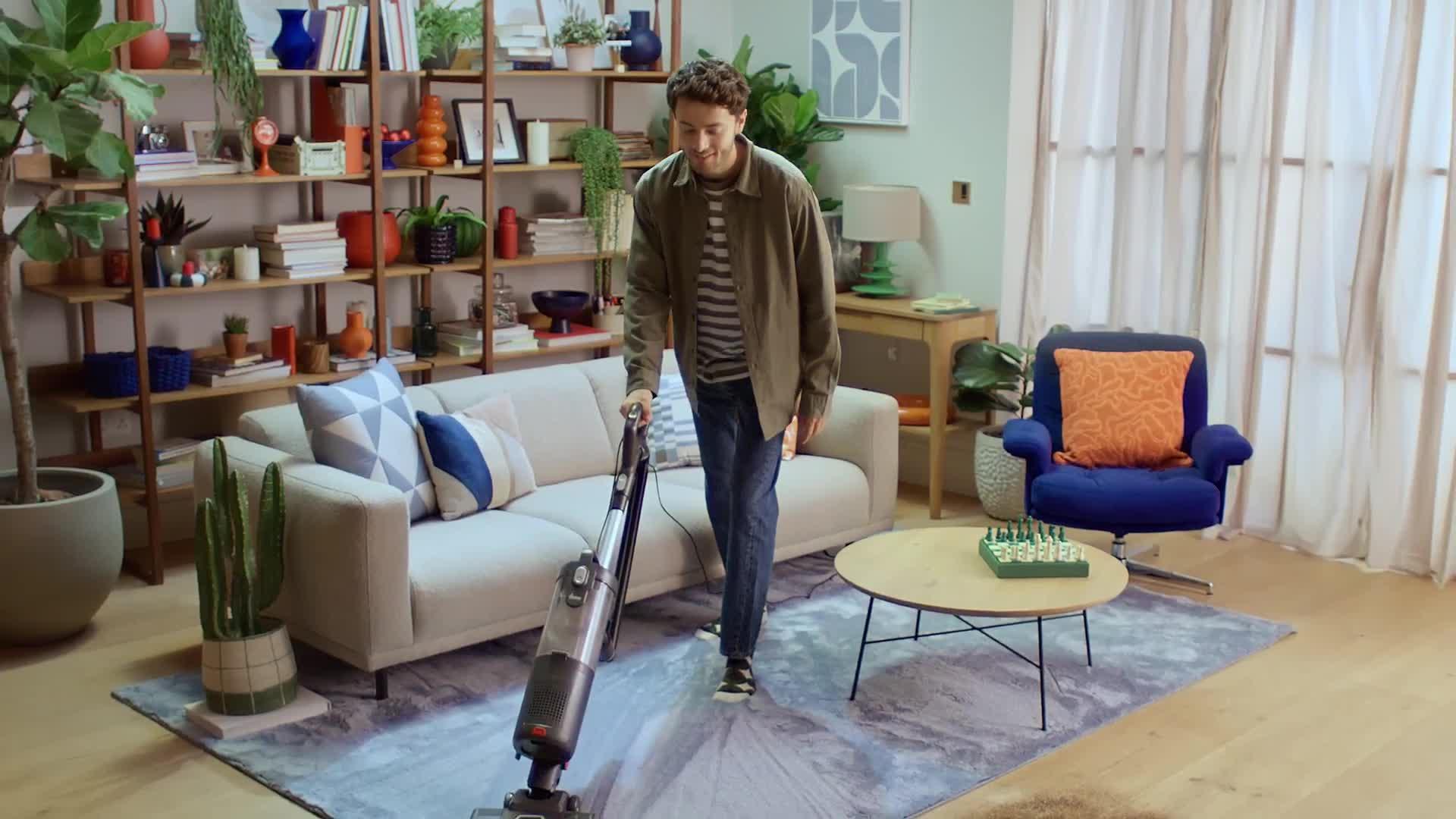 Image thumbnail 8 of 8 of Hoover HL2 Pet Upright Vacuum Cleaner&nbsp;(HL210PTT), 850W motor Lift Away Corded Bagless, 2-year warranty, Anti Twist Hair Wrap, LED Light, Titanium