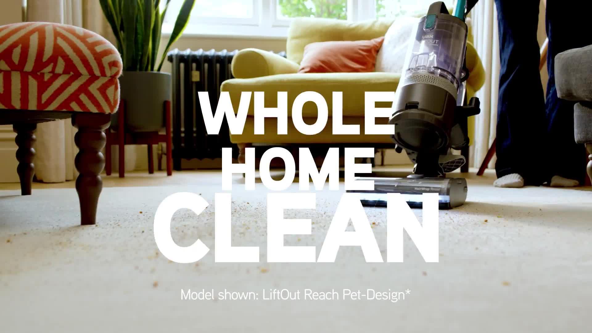 Video of vax-liftout-reach-pet-design-upright-vacuum-cleaner