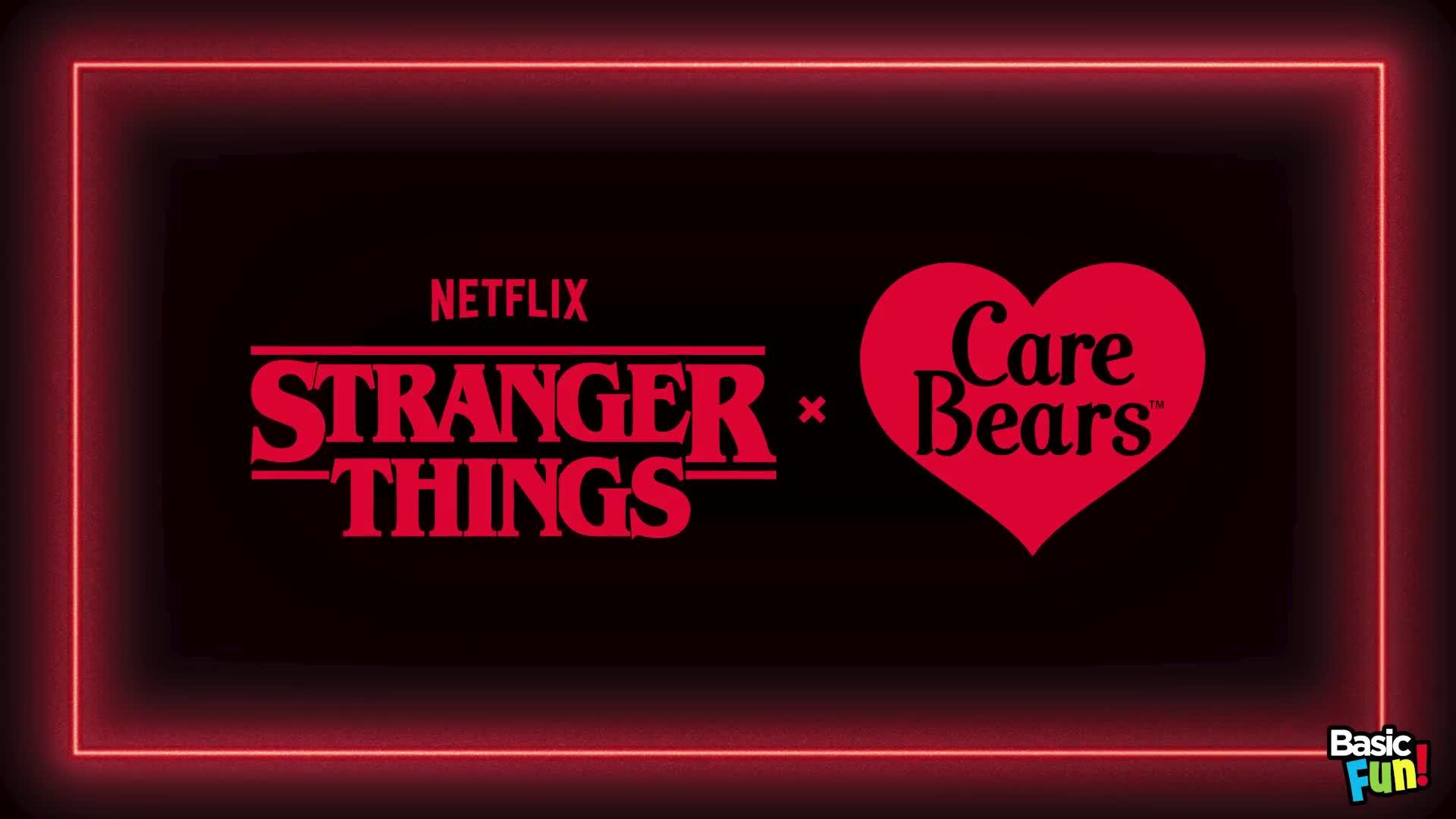 Image thumbnail 8 of 8 of Care Bears Care Bears x Stranger Things 2pk (Cheer as Eleven and Grumpy as Demogorgon)