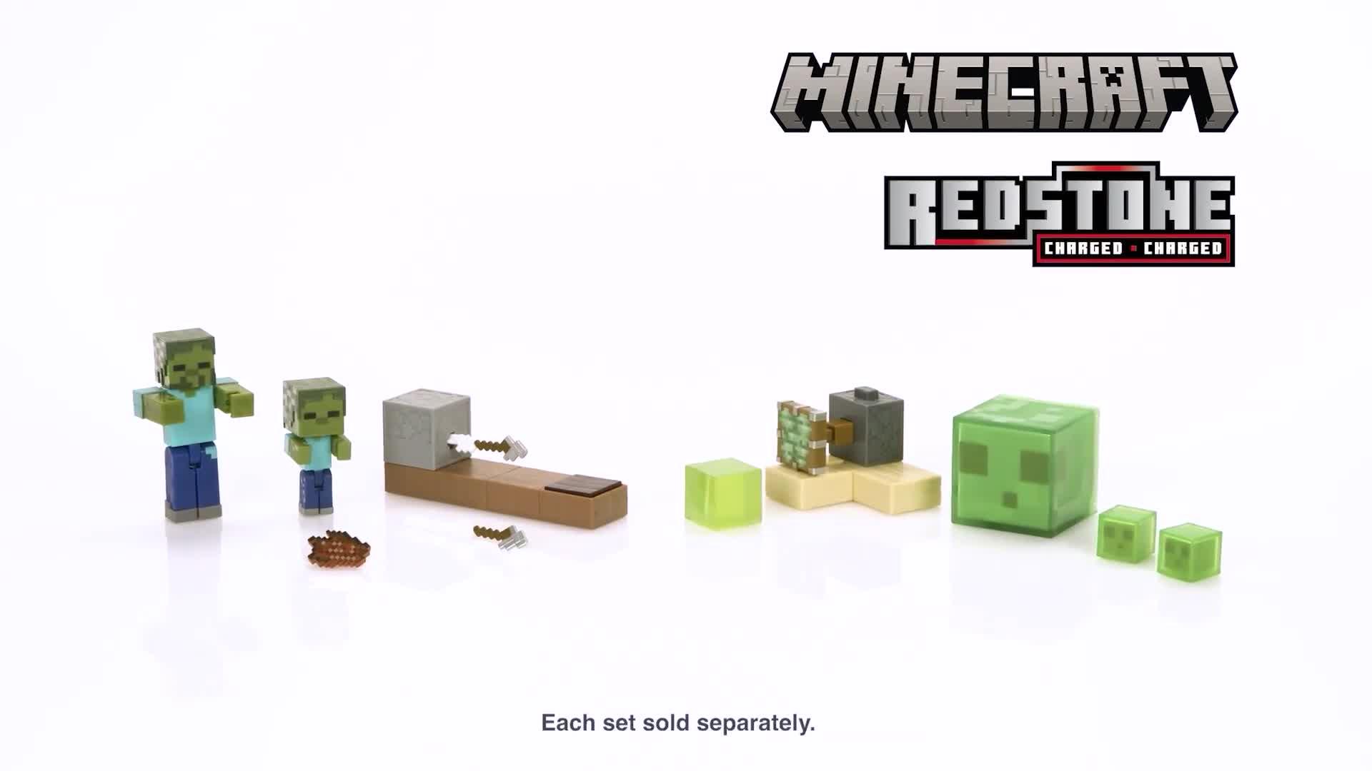 Image thumbnail 8 of 8 of Minecraft Redstone Charged Sticky Piston Trap Playset