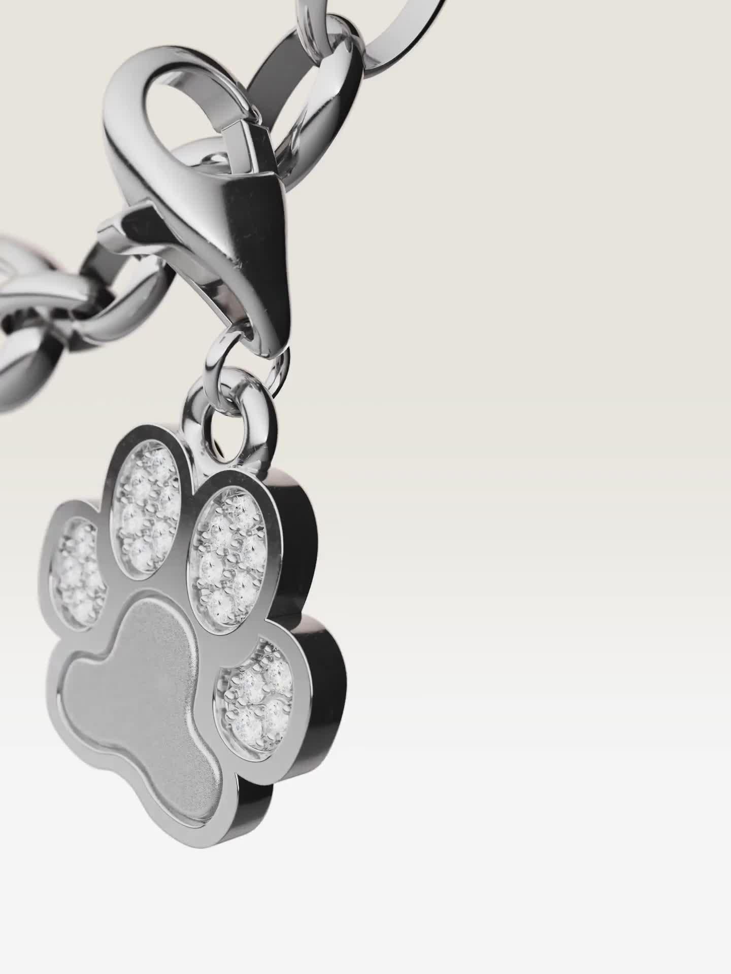 Image thumbnail 8 of 8 of Thomas Sabo Charm Connect paperclip link bracelet