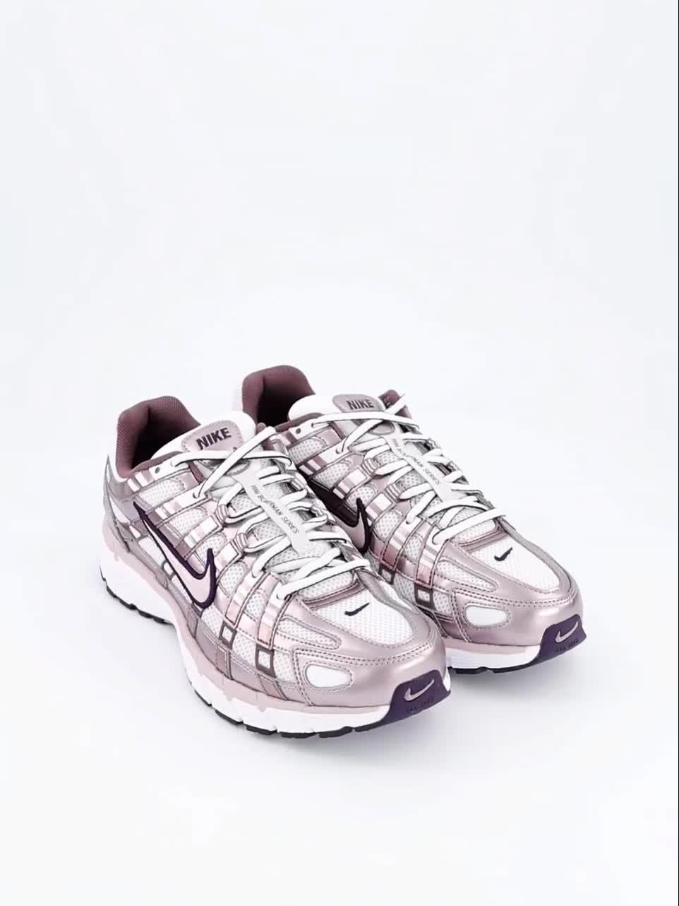 Image thumbnail 8 of 8 of Nike Womens P-6000 Trainers - Pink Metallic