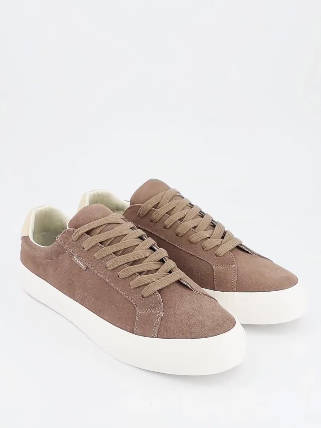 Image thumbnail 7 of 7 of PS PAUL SMITH Amos Suede Trainers - Light Brown