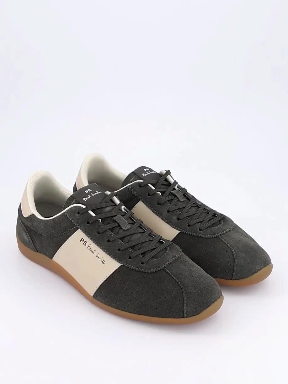 Video of ps-paul-smith-maximus-low-profile-gumsole-trainer-green