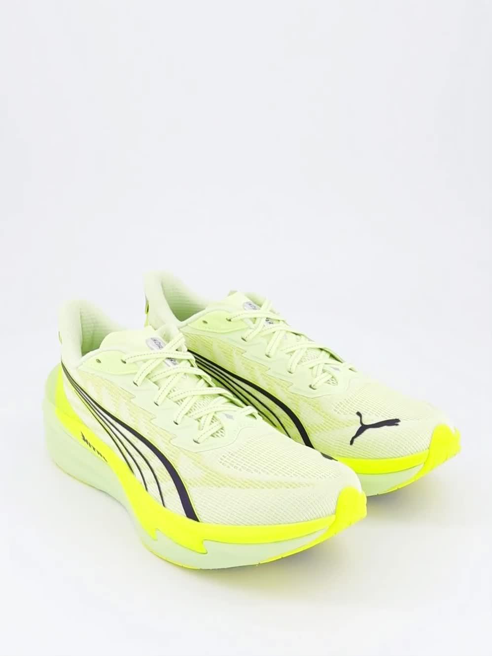 Image thumbnail 7 of 7 of Puma Womens Running Deviate Nitro 4 Trainers - Yellow