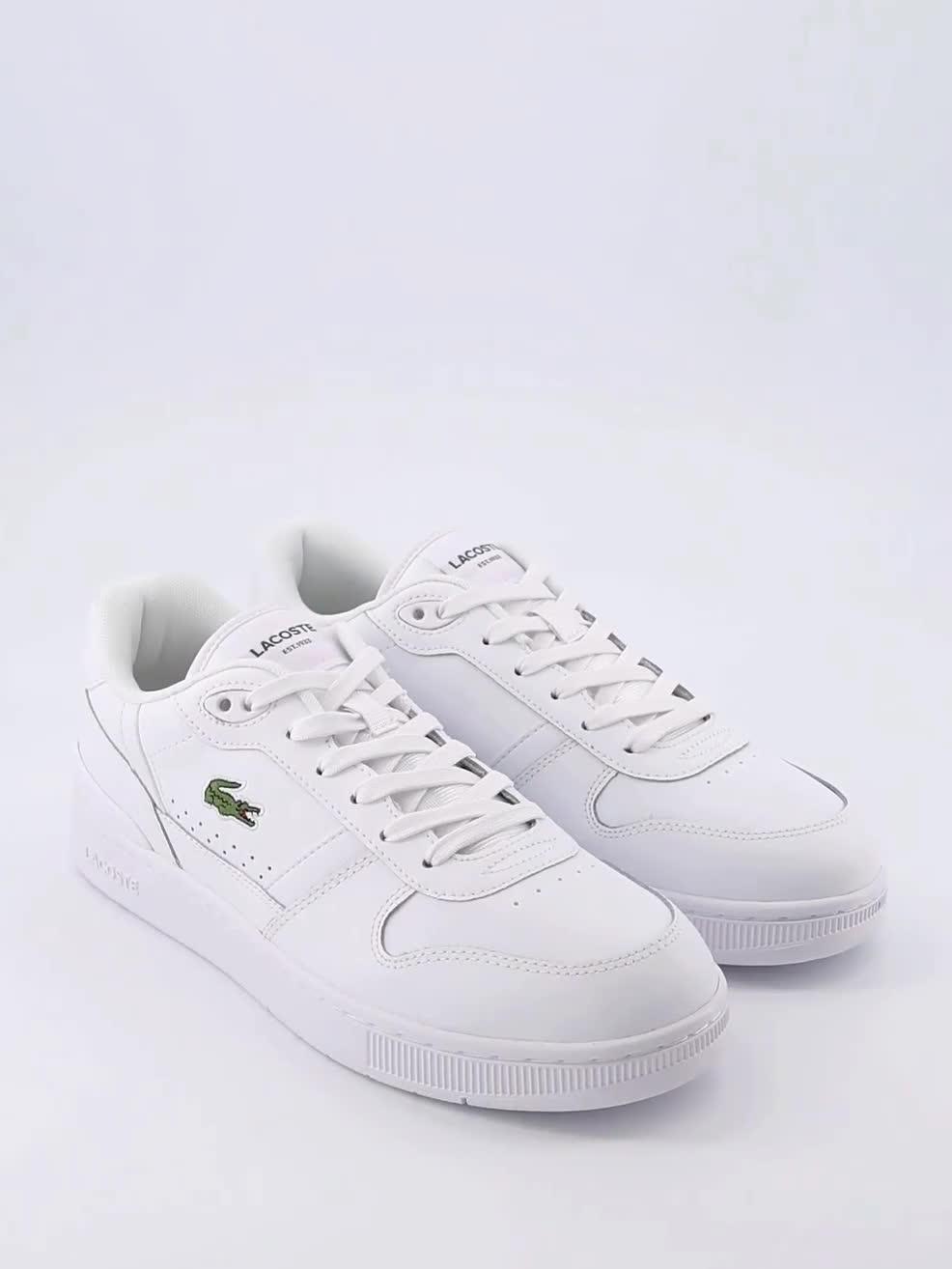 Video of lacoste-t-clip-set-trainers-white