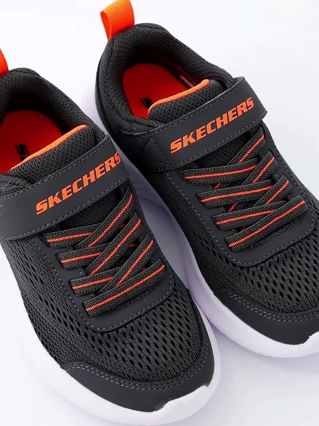 Video of skechers-lightweight-gore-amp-strap-sneaker-grey