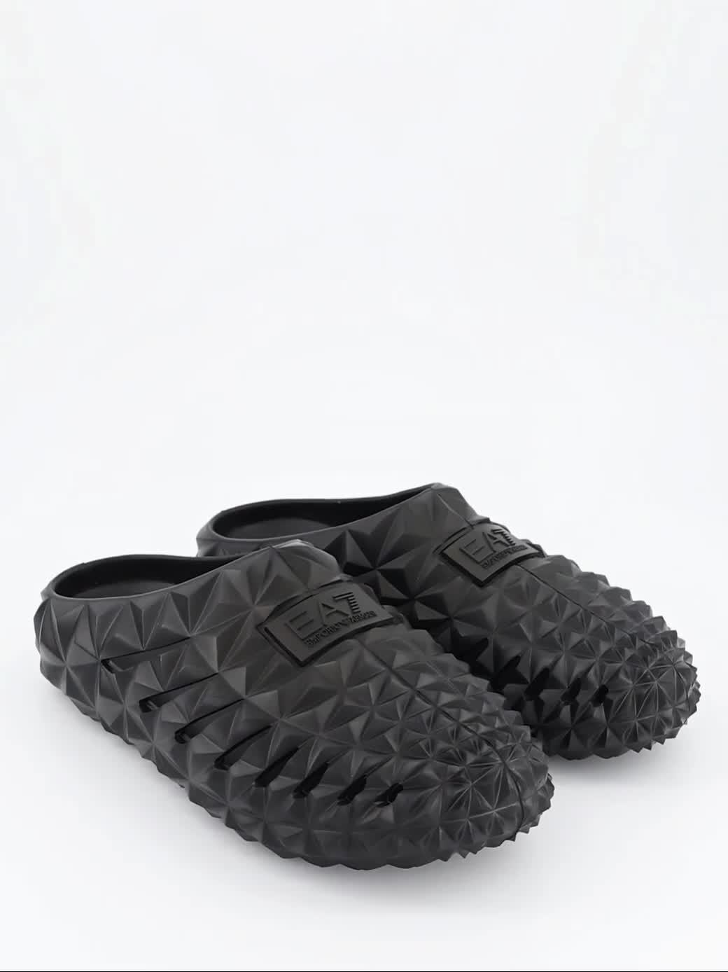 Image thumbnail 7 of 7 of EA7 Emporio Armani Prisma Closed Toe Slider - Black